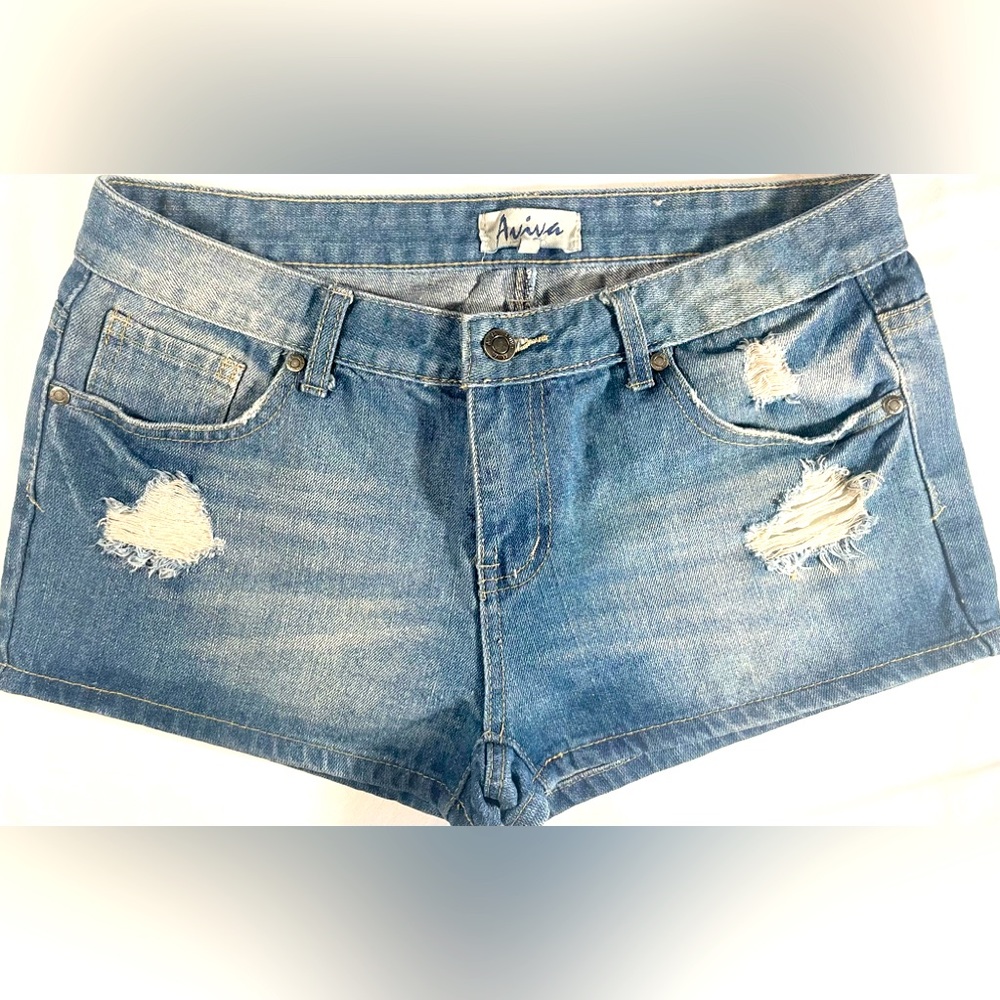 Denim Aviva Shorts,Cotton/ Spandex/ Polyester size 9